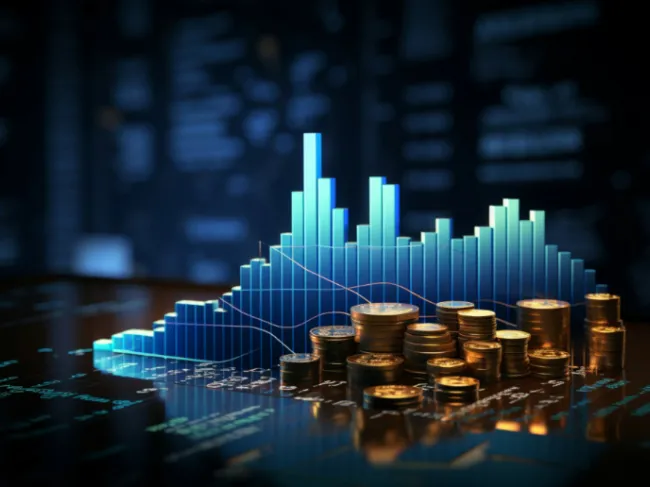 coins and graph